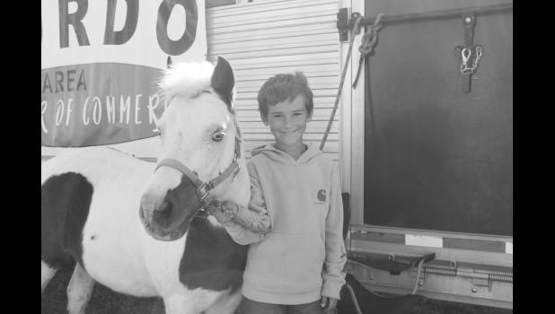 Peter and his horse Dodger, from The Cookout & Wagon Co.