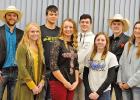 Photo by Tracie Crawford Back row from left: Tate Eisenbraun, Wynn Schacck, Cash Wilson, and Trey Elsere; front row from left: Emilee Pauley, Trista Reinert, Shelby Ruland and Jaicee Williams