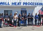 Celebration, gratitude, branding irons and fantastic food all played a part in the Wall Meat Processing Plant Grand Re-Opening.